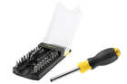 Șurubelniță STANLEY MULTIBIT cu 34 de piese și set de biți