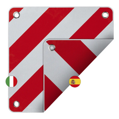 ProPlus 361234V01 indicator de avertizare spate, față-verso, 50x50cm