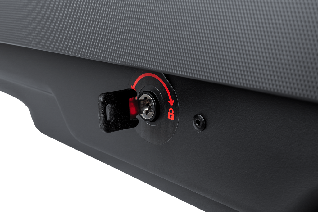 Cutie de portbagaj Inter Pack Monsun S, negru mat