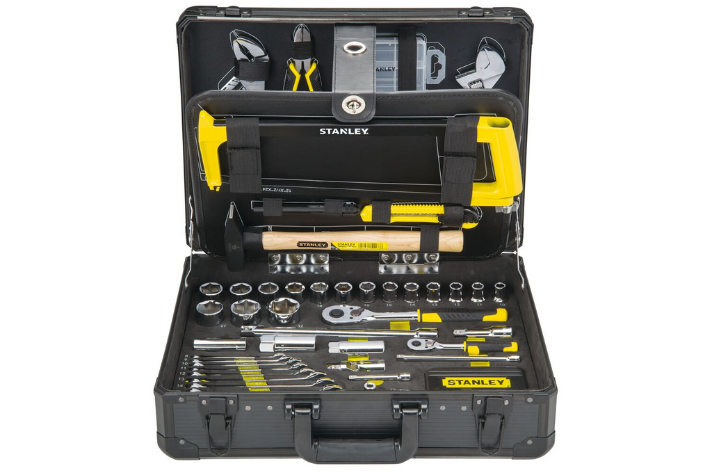 Trusă de service STANLEY STMT98109-1, cutie de scule, 142 buc.
