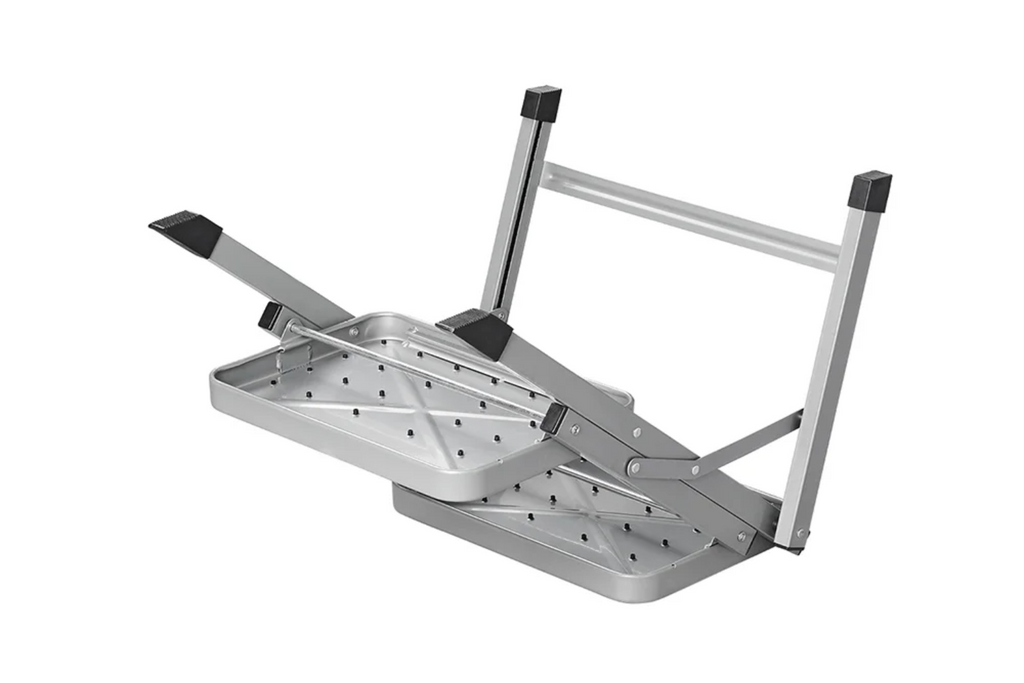 ProPlus 360823V01 Treaptă pliabilă pentru camping, cu două trepte, 150 kg