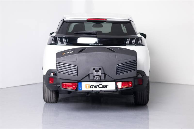 Cutie de remorcare EVO gri clasic - cutie de bagaje montată pe bara de remorcare