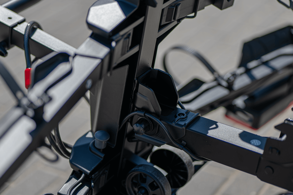 Inter Pack Spider 2E PRO - suport de biciclete montat pe bara de remorcare pentru 2 biciclete electrice