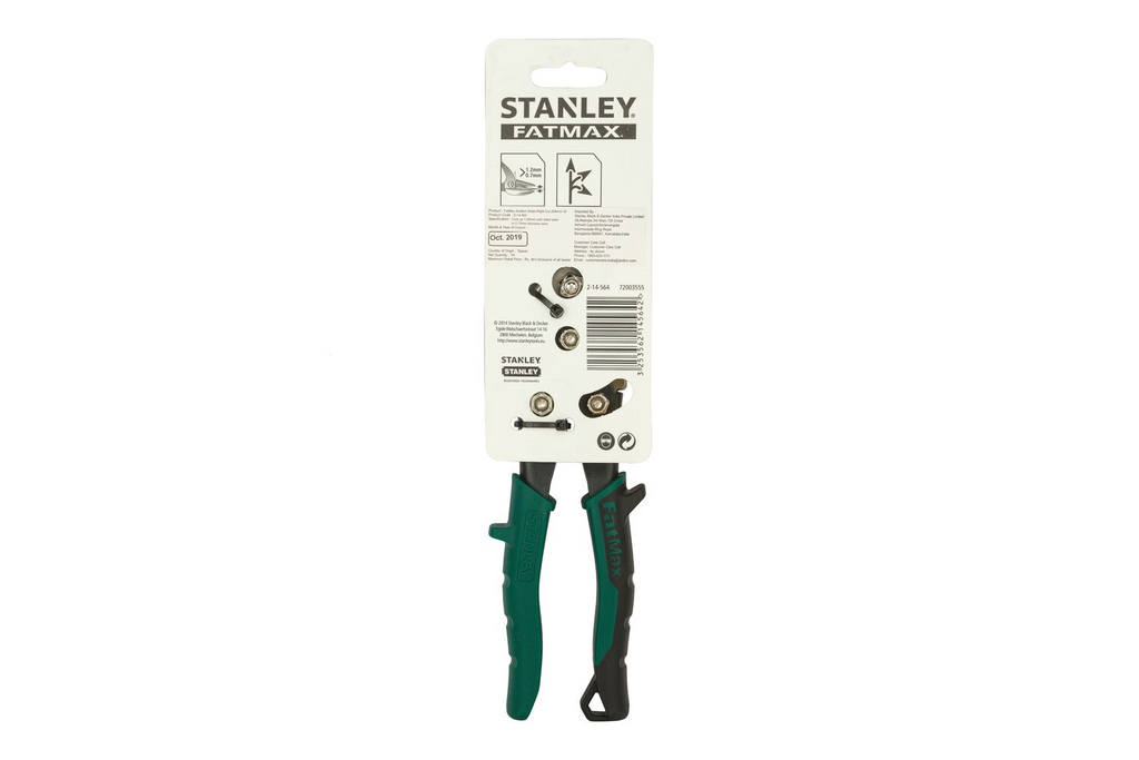 Foarfece de tablă pentru tablă STANLEY FATMAX 2-14-564, pentru dreapta