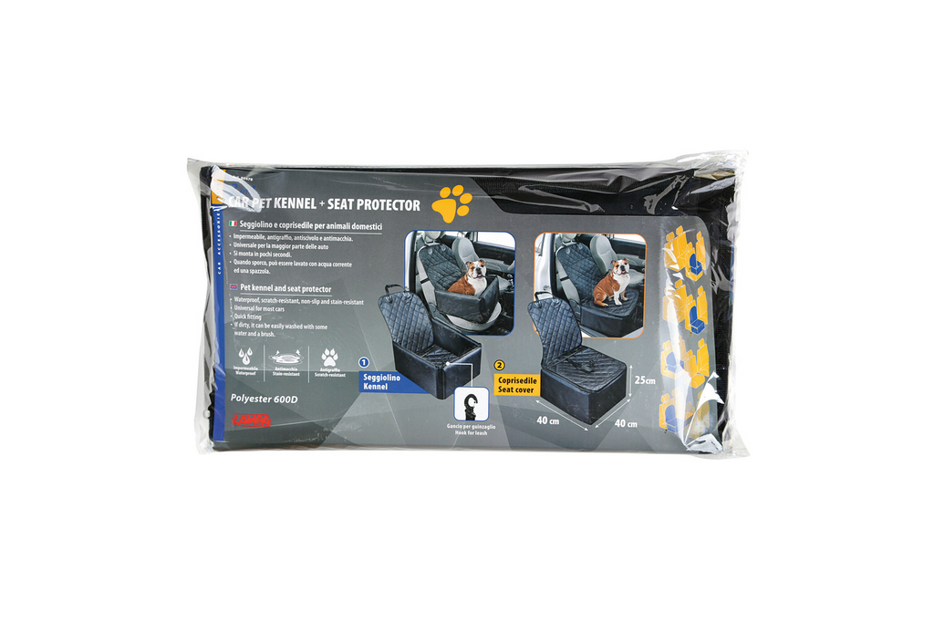 Transport pentru câini LAMP protector scaun auto 40x40cm