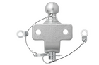 Cârlig de remorcare cu sferă și funcție dublă ProPlus 341216V01, 50 mm, 3500 kg