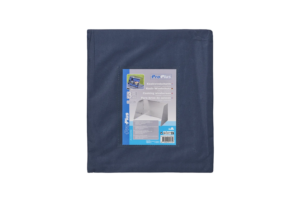 ProPlus 370340V03 Parbriz pliabil pentru aragazuri de camping, arzătoare 37-70 cm