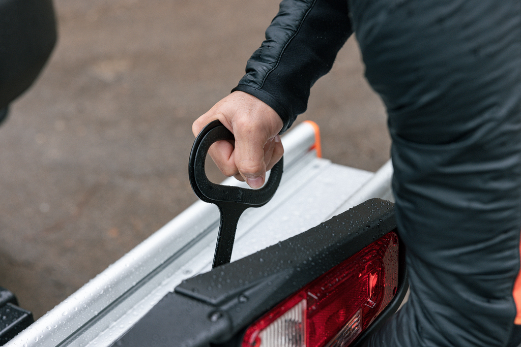 Towcar Balance - suport pentru motocicletă/bicicletă montat pe bara de remorcare