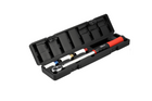 Set de chei dinamometrice YATO 1/2" 40–220Nm, format din 4 piese, pentru înlocuirea roților