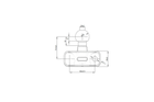 Flanșă sferică pentru bara de remorcare XIMPLIO 50mm 3500kg