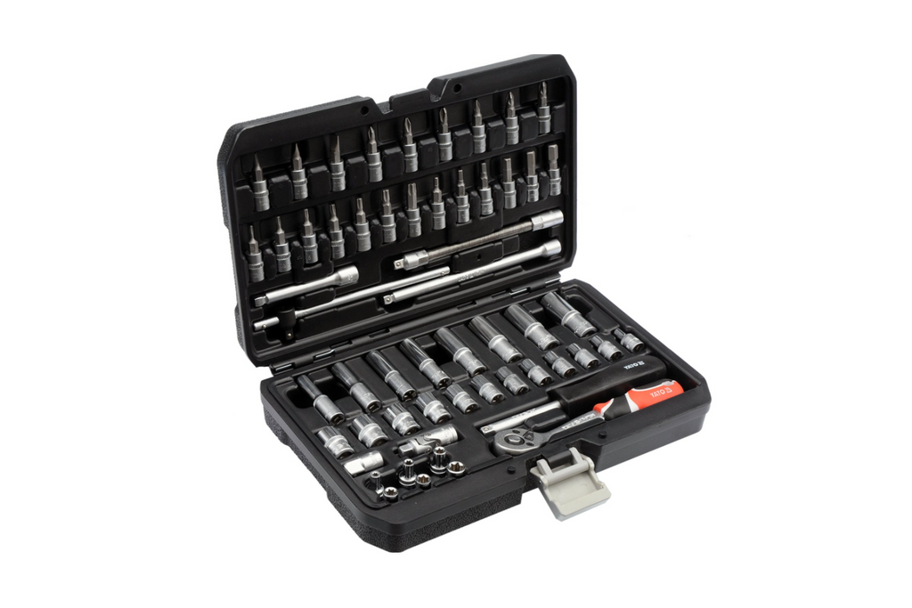 Set scule YATO YT-14501 1/4" 56 buc.