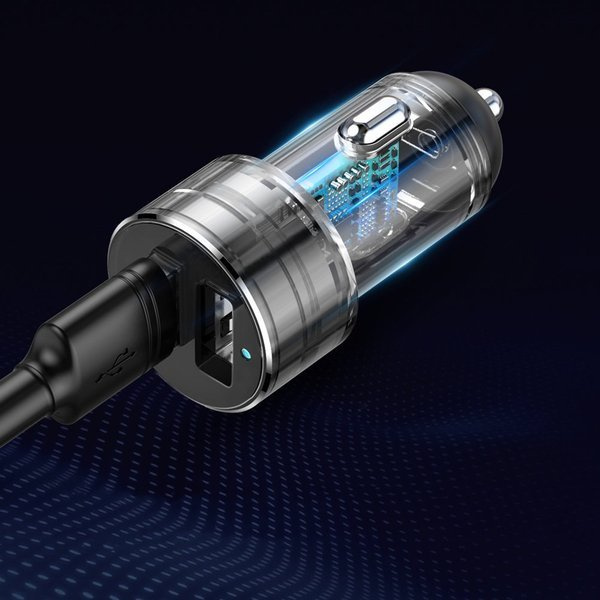 Încărcător auto BASEUS de înaltă eficiență 2x USB + 2x prize brichetă 80W