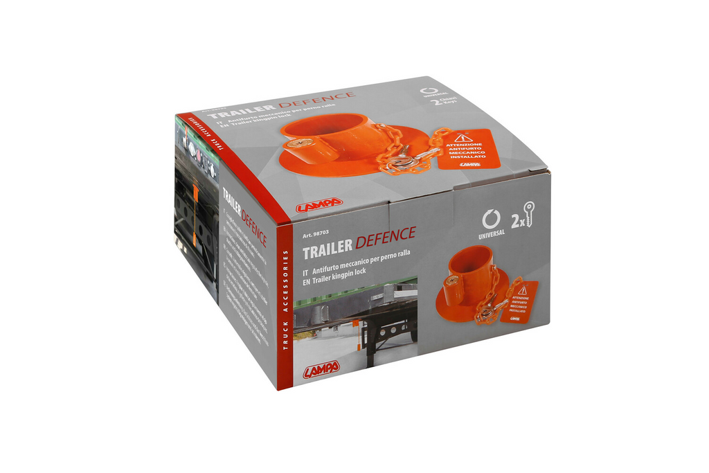 Protecție cu știft pentru remorcă TIR LAMP 98703 încuietoare remorcă