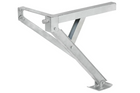 Suport de colț extensibil ProPlus 361510V01, stânga față/dreapta spate, remorcă 600 kg, 460 mm