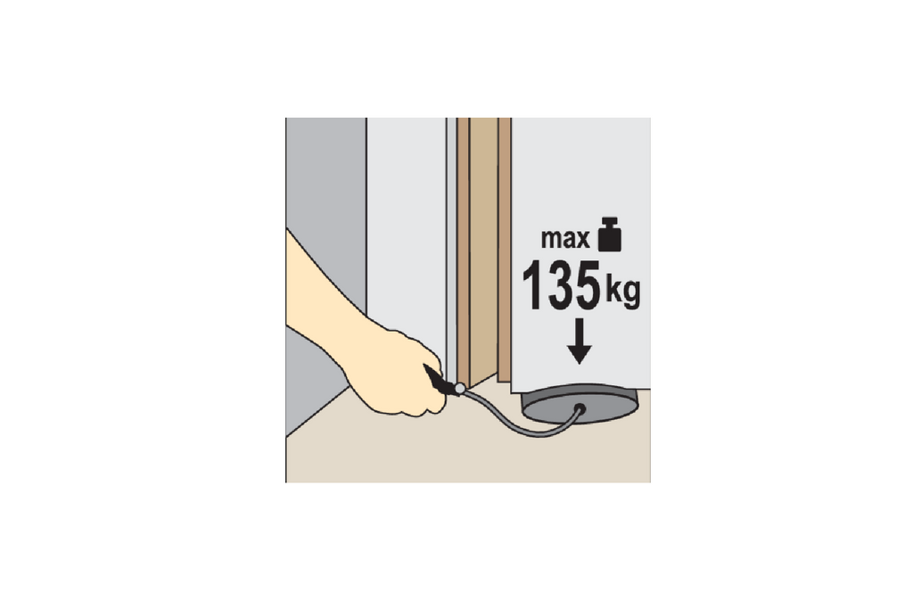 Pernă de montare YATO YT-67380, capacitate de încărcare 135 kg