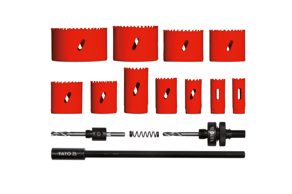 Set de carote universale YATO YT-3381 19-76mm, 15 piese