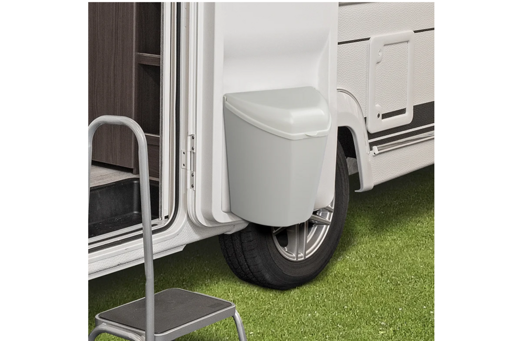 Coș de gunoi ProPlus 370402 cu capac pentru remorci, autorulote, 6L