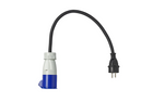 Adaptor cu ștecher Schuko și priză CEE 16A 230V ProPlus 373526 cablu 40cm