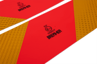 Autocolante, autocolante reflectorizante, HERMON scurte, plăcuțe de marcare pentru vehicule grele, 565x132mm, stânga+dreapta
