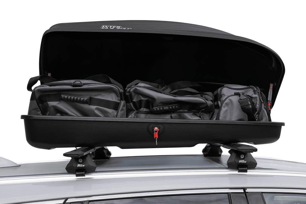 Cutie de portbagaj Inter Pack Stella 370, negru mat