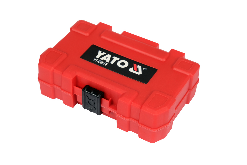 Set de biți pentru șurubelniță cu impact YATO YT-04616, 37 de piese