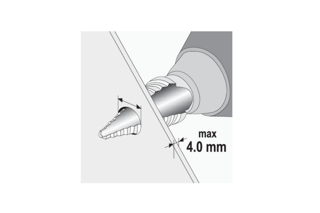 Burghiu în trepte YATO YT-44740 6-38 mm