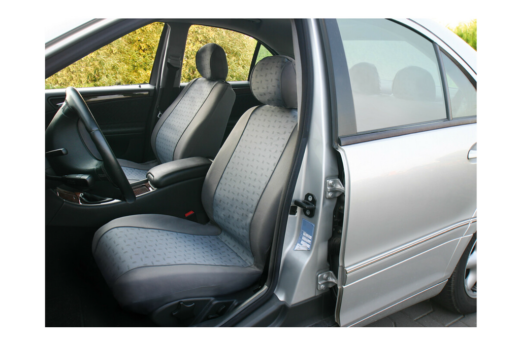 Set huse auto LAMPA Glamur gri, pentru locurile din față