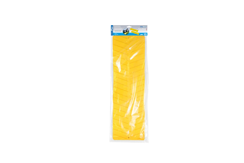 Set de două covorașe antiderapante pentru roți ProPlus Grip System 740x225mm