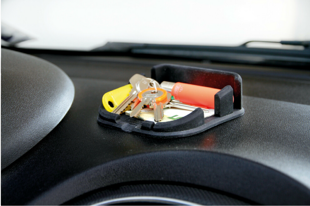 Covoraș telefon LAMP Phone-Mat organizator/suport auto din silicon 110x110mm