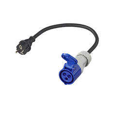 Adaptor cu ștecher Schuko și priză CEE 16A 230V ProPlus 373526 cablu 40cm