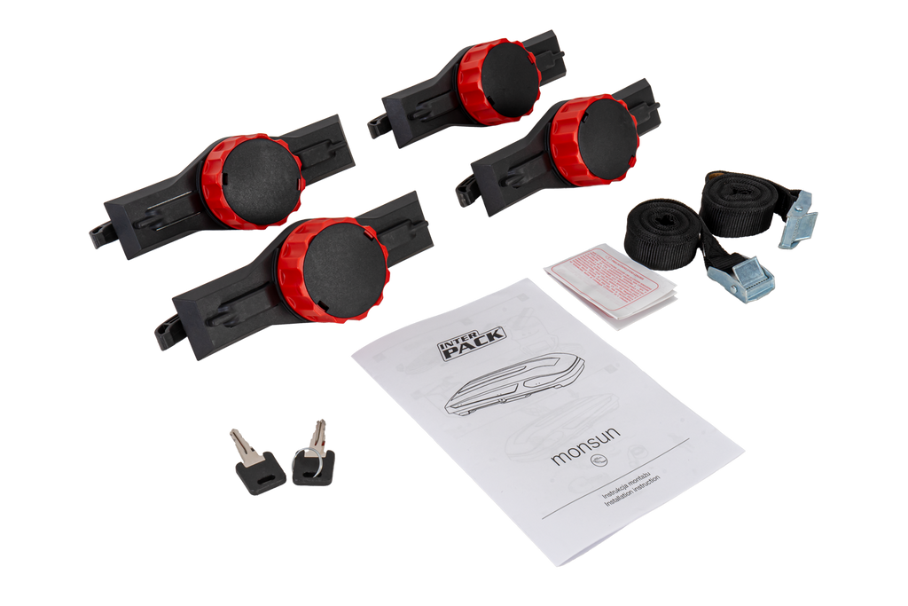 Cutie de portbagaj Inter Pack Monsun M antracit mat