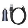 Set încărcător auto BASEUS Golden Pro 2xUSB 40W + cablu USB
