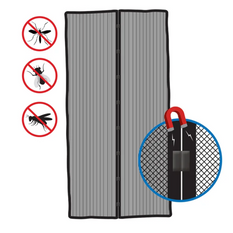 Plasă magnetică de țânțari pentru uși ProPlus plasă de protecție (2x) 210x50cm