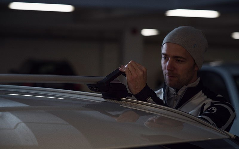 Bare portbagaj de plafon Mont Blanc Xplore 6607 + picioare 7506