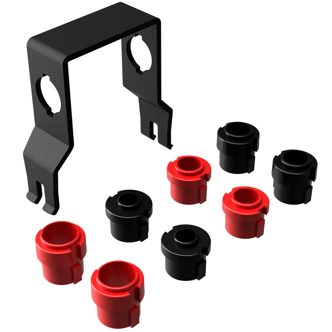 Adaptor Downhill pentru biciclete cu axe thru de 12 mm, 15 mm și 20 mm