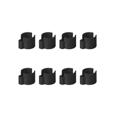 Set de opt cleme de fixare a cablurilor ProPlus 366486, diametru 22-32 mm