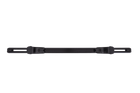 Bară de plafon Eco Alubase 135 - portbagaj universal din aluminiu pentru șine deschise (negru)