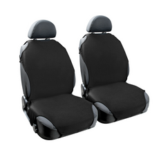 Set huse auto LAMPA tricou negru, pentru locurile din față