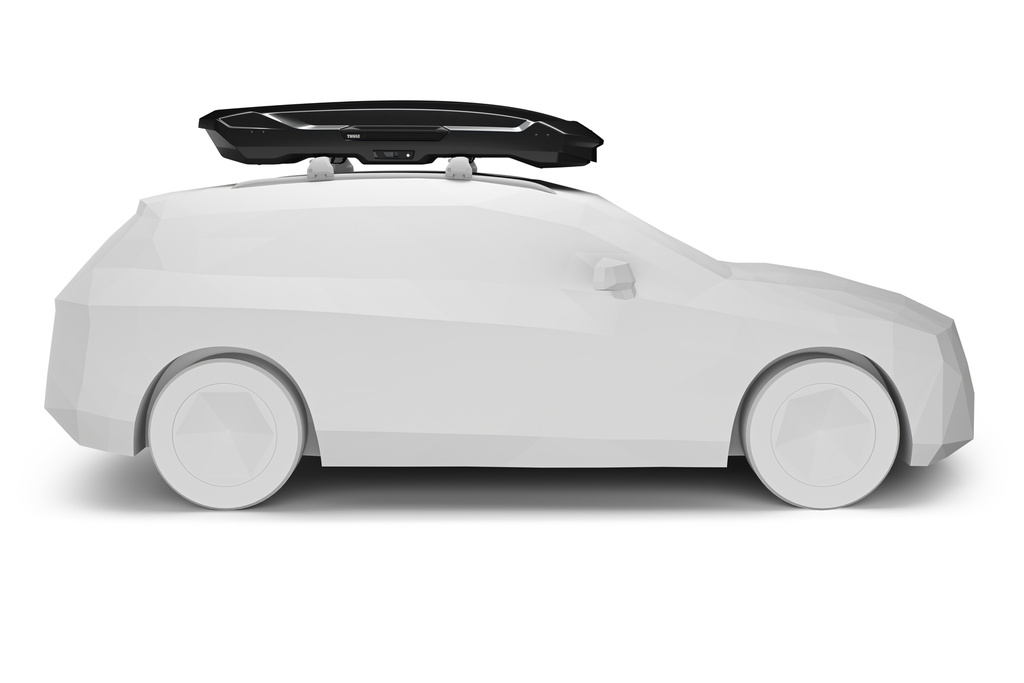 Thule Motion 3 XL Cutie de portbagaj joasă, negru metalizat (639400)