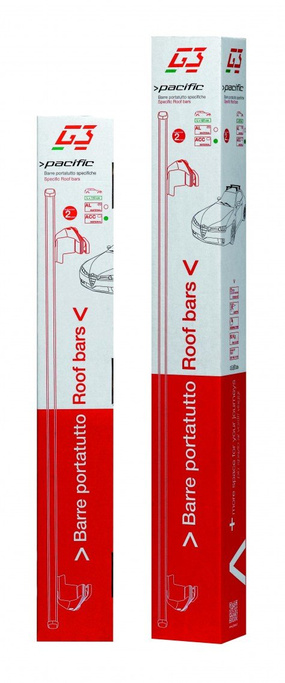 Bară de plafon universală G3 Pacific 64.130-68.094 aluminiu