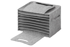 Organizator de farfurii pentru rulote ProPlus 761475V01, din fetru, pentru 10 farfurii