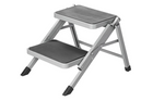 ProPlus 360823V01 Treaptă pliabilă pentru camping, cu două trepte, 150 kg