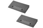 Set de două rampe ProPlus 361570, rampe de cauciuc 7 cm, 3000 kg