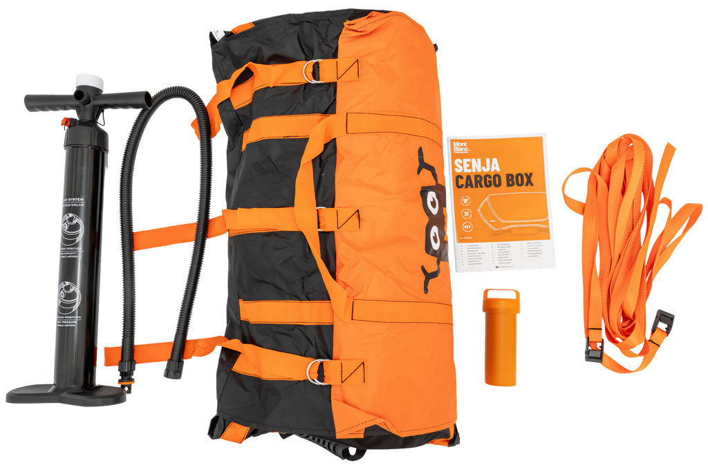 Cutie de bagaje pentru platformele de biciclete montate pe bara de remorcare Mont Blanc Senja