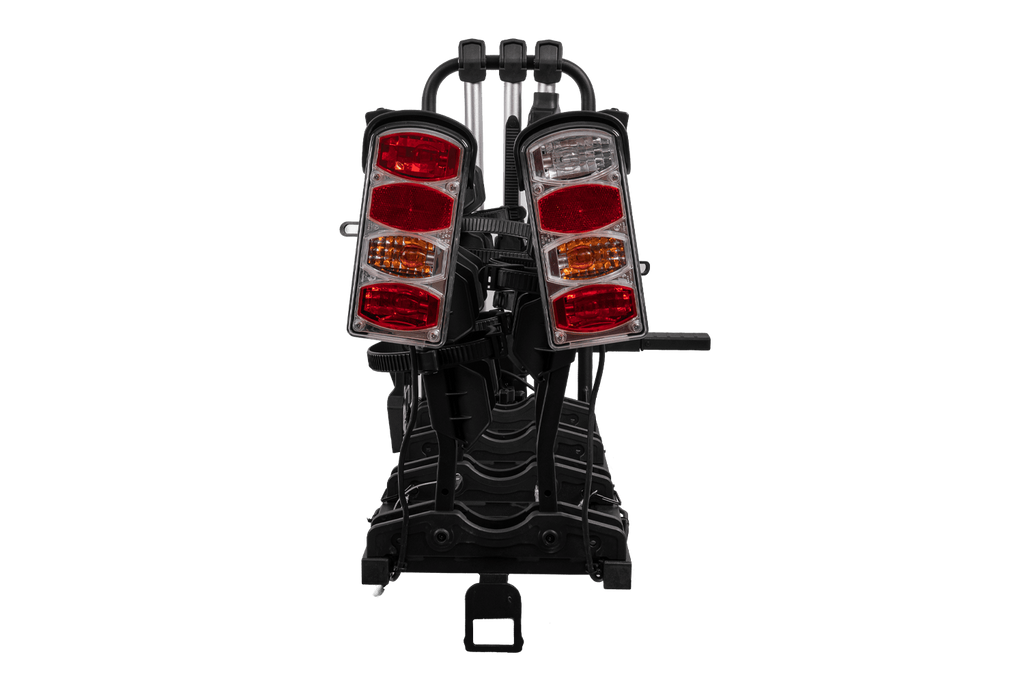Inter Pack Quattro Fold - suport pentru biciclete montat pe bara de remorcare pentru 4 biciclete