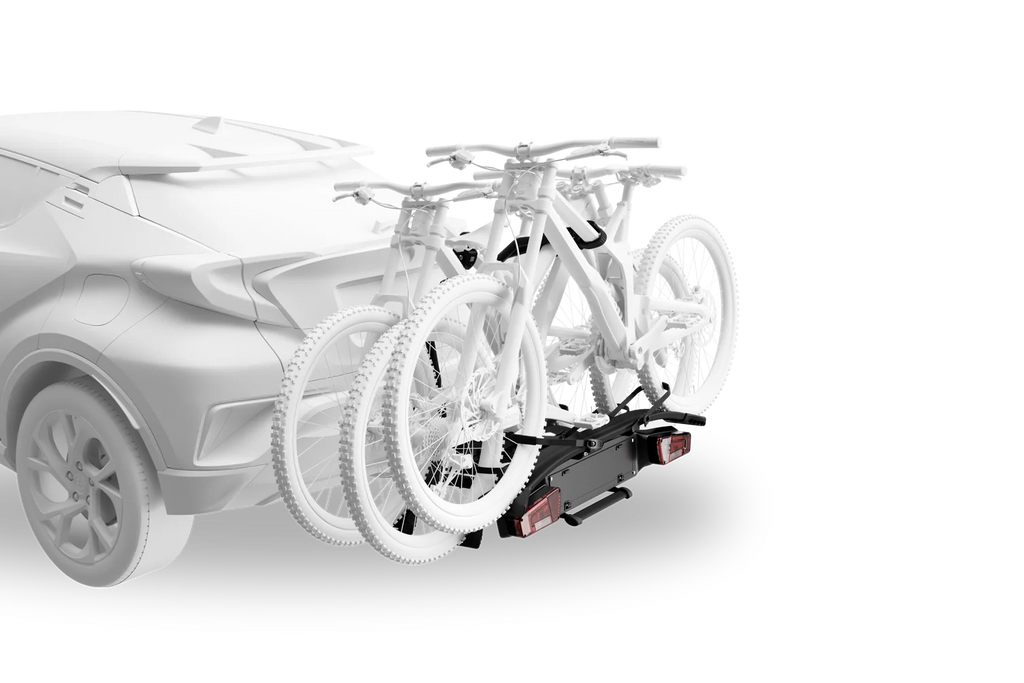 Platformă de remorcare GP Saturn cu adaptoare pentru trei biciclete (23.GP019-23.GP020-23.GP021)