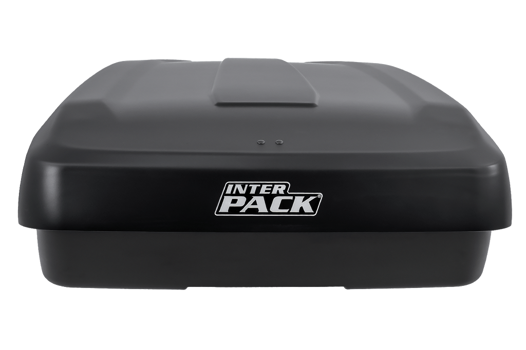 Cutie de portbagaj Inter Pack Monsun PRO L, negru mat