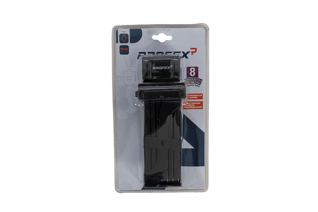 Lacăt pliabil pentru bicicletă 85 cm cu mâner PROFEX 81640