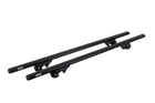 Bară de plafon Eco Alubase 135 - portbagaj universal din aluminiu pentru șine deschise (negru)