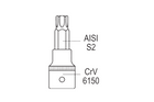 Set de douăsprezece chei TORX pe șină YATO YT-04331
